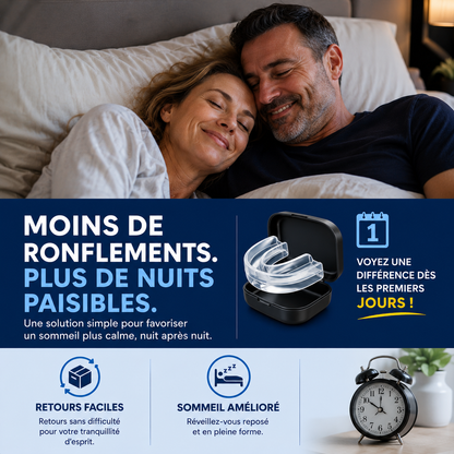 Lullisy™ – Dispositif Anti-Ronflement