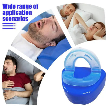 Reusable Snore Device Stopper anti Snoring Mouthpiece Reduce Snoring Aid Snore Solution for Comfort & Easy Breathing